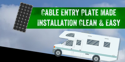 easy install cable entry plate