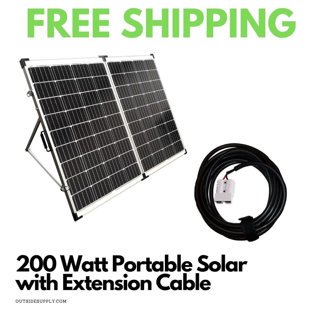 200 Watt Portable Solar Kit
