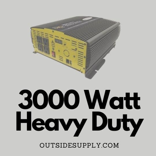 Go Power 3000w Heavy Duty Power Inverter
