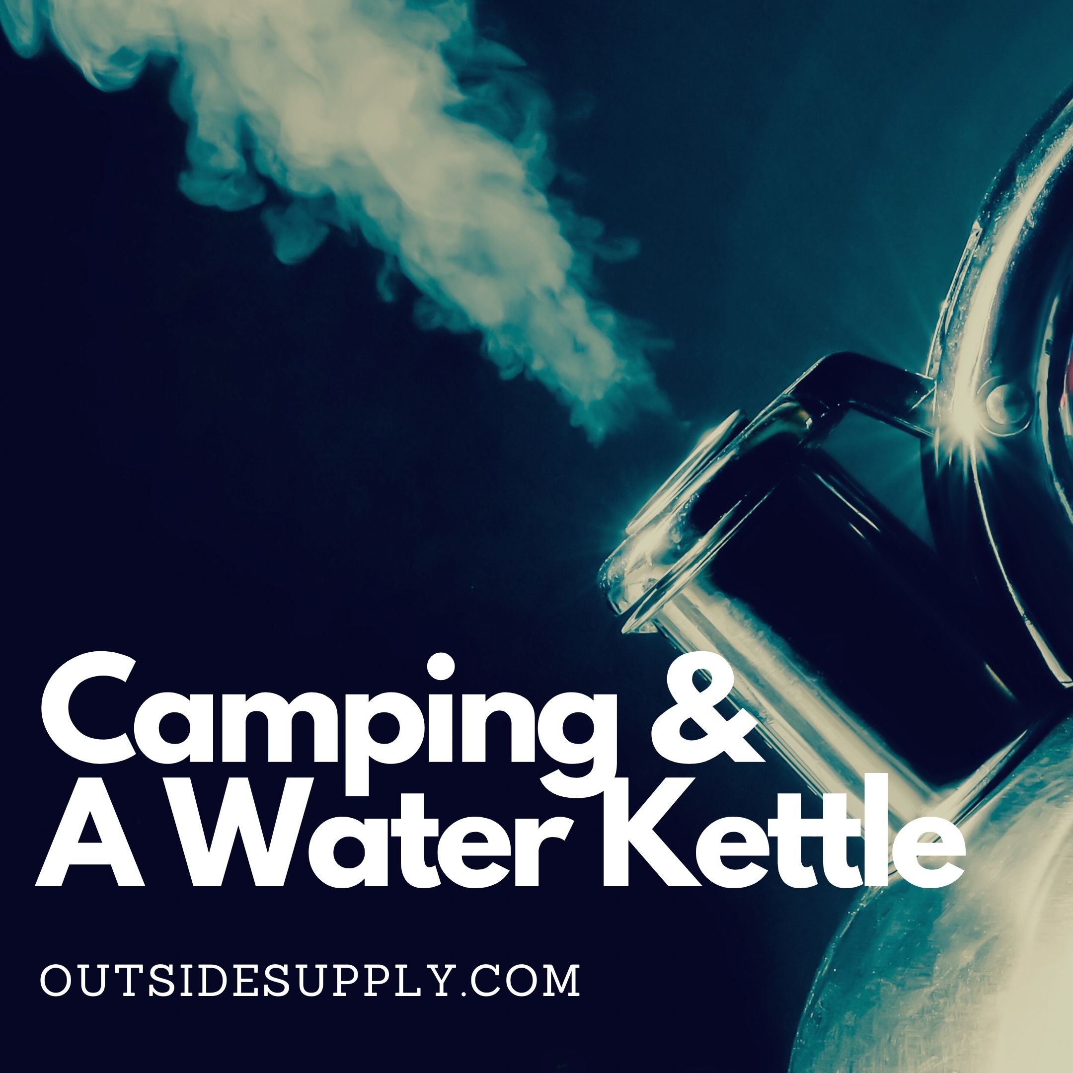 Running a hot water kettle on solar power inverter in Cade's Cove.